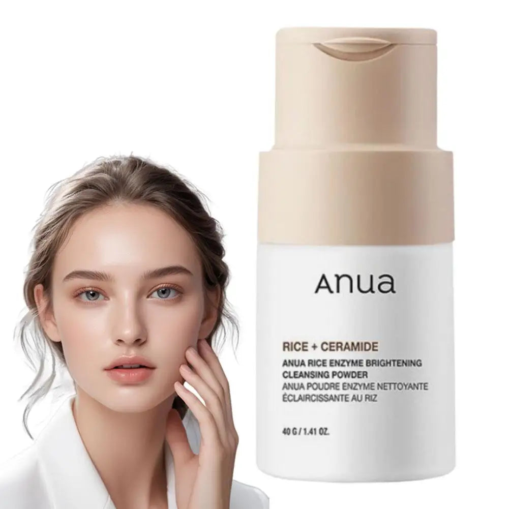 ANUA Rice Enzyme Facial Cleanser 40g Cleansing Soothing Moisturizing Delicate Foam Exfoliating Mild And Sensitive Skincare