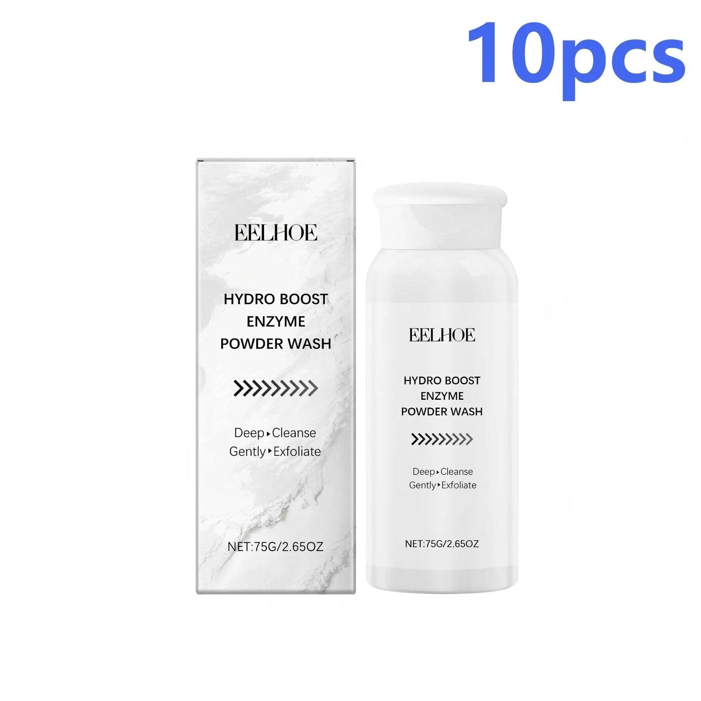 Rice Enzyme Cleansing Powder for Face Exfoliating Powder Wash to Remove Blackheads Oil Control Pore Refining for Acne Skin 75g