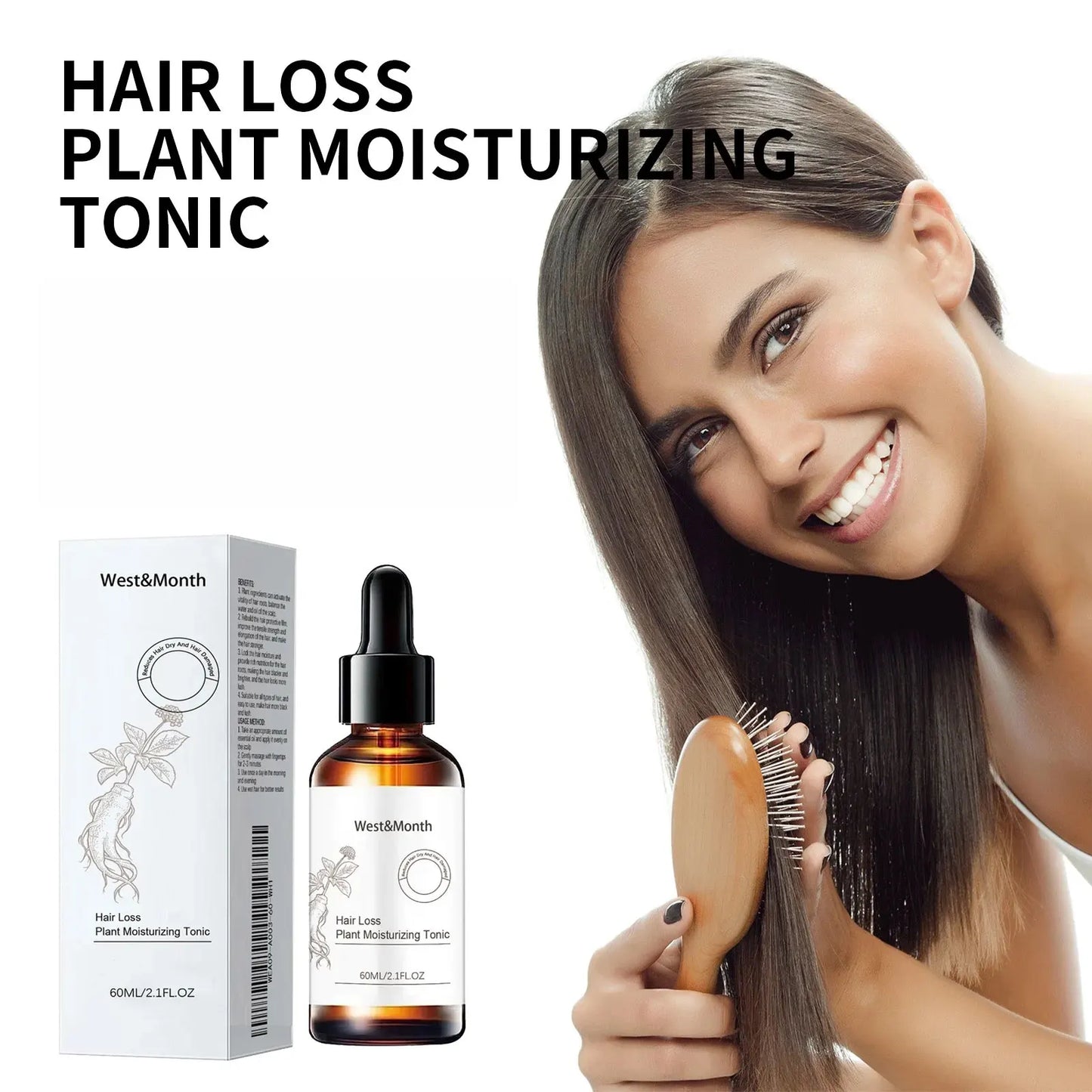 Hair Growth Essence Oil Repair Frizzy Damaged Hair Nourishing Roots Moisturizing Scalp Powerful Hair Regrowth Massage Liquid