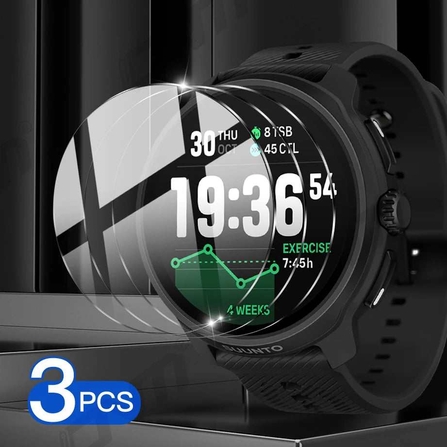 9H Premium Tempered Glass for Suunto Race 2 Smart Watch Clear HD Glass Screen Protector Film for Suunto Race 2 Accessories