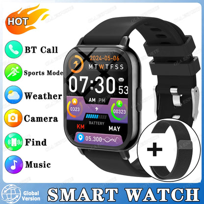 New Women Bluetooth Call Smart Watch Heart Rate Menstrual Tracking Health Smartwatches Waterproof Men Smartwatch For Android IOS