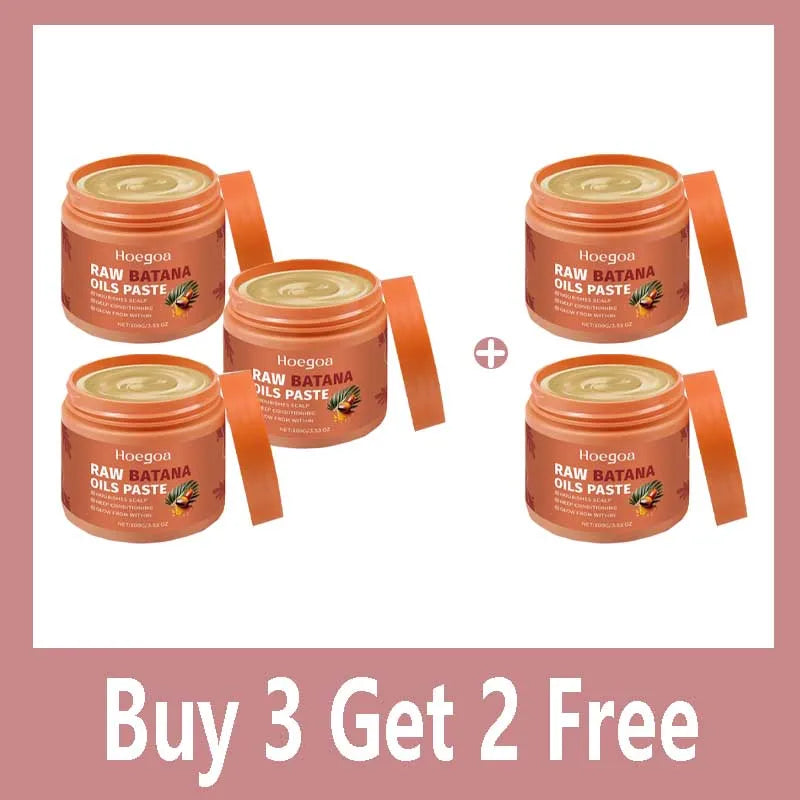 Damaged Repairing Hair Mask Organic Batana Oil Dry Hair End Repair Anti-Loss Smoothing Treatment Conditioner Hair Care