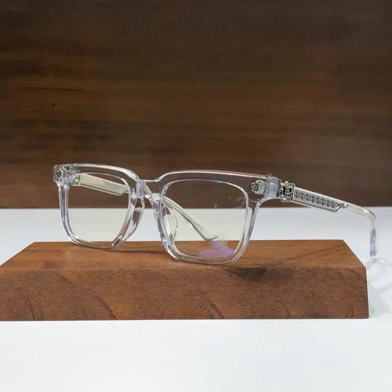 Fashion Square Acetate Men Women Eyeglass Frame CH8207 Personalized Literature Reading Glasses Myopia Prescription Glasses Gafas
