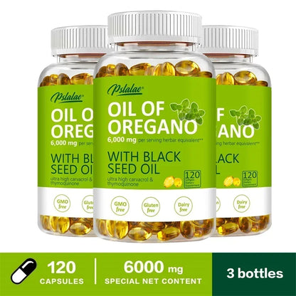 Oregano Oil - Antioxidant, Skin Care, Hair Care, Heart Health, Blood Sugar Promotion, Immunity Enhancement
