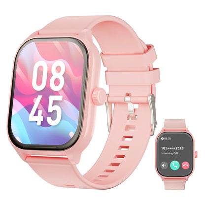 LAXASFIT 2.01“ Bluetooth Call Smart Watch Support 100+ Sports IP68 Waterproof 2024 New Man Woman Message Reminder Smart Watch