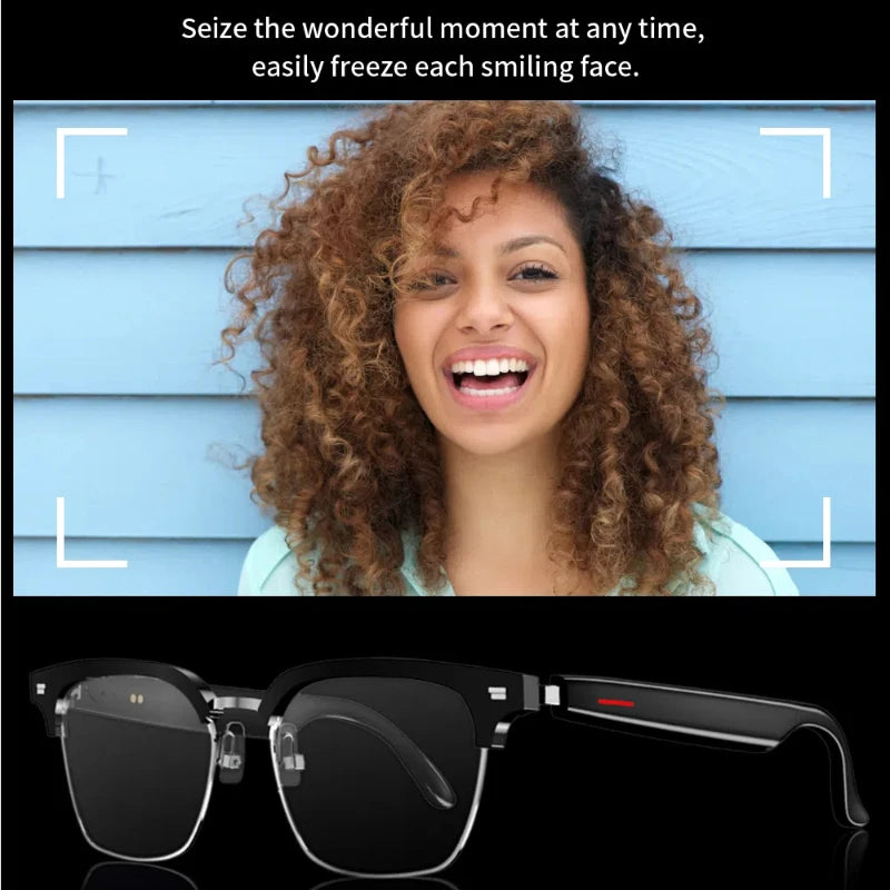 Xiaomi Smart Glasses Wireless Multi Functional Music Phone Calls Bluetooth Navigation Voice Man Woman Anti Blue Light Sunglasses