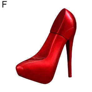 High heels women's perfume 3 pieces three-color high heels release women's charm romantic grass flower perfume, gift perfume for