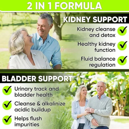 Kidney Support Supplement - for Normal Urinary Tract Health and Bladder Health, Healthy Kidney Function