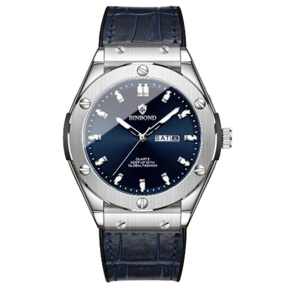 New Leather Casual Clock Men Luxury Watch Automatic Watches Mens Top Man Gifts Fashion Quartz Wristwatches Relojes Para Hombres