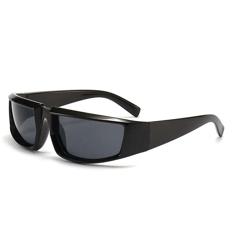 Future Science Technology Sense Sunglasses Men Women Concave Shape Sun Glasses Cool Punk Style Pair Summer Sports T206