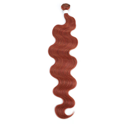 Perstar Body Wave Bundles Synthetic Hair Weave Bundles Hair Body Wave Ponytail Hair Bundles 26 Inch