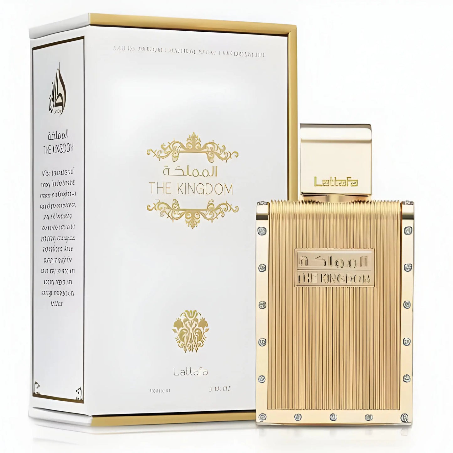 The kingdom for men lattafa eau de parfum arabe perfume for men 100ml