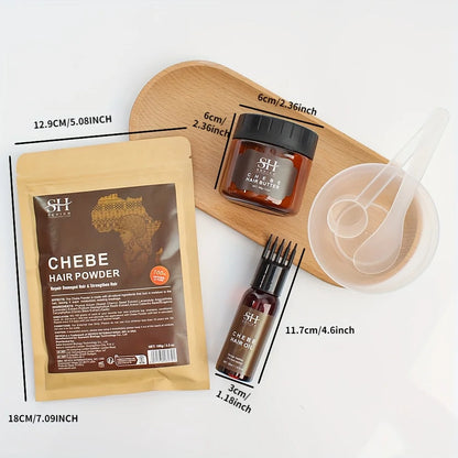 SEVICH Chad Chebe Oil Hair Regrowth Growth Oil Anti Hair Loss Chebe Butter Hair Mask Deeply Moisturization Repair Damaged Hair