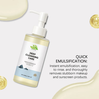 Cleansing Facial Oil: Moisturizing, Gentle Formula for Deeply Cleansing Pore Impurities & Skin Care