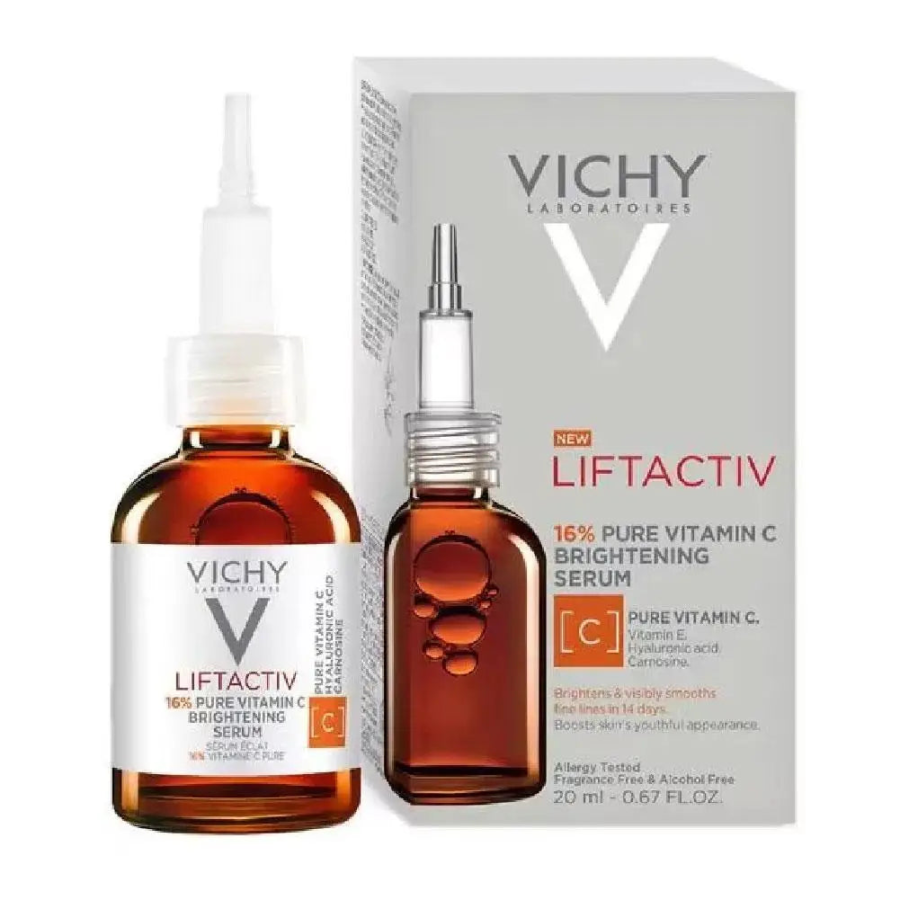 VICHY 16%VC brightening essence & HA moisturizing hyaluronic acid essence brightening, firming, improving dullness Facial Serum