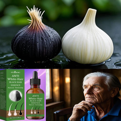 Natural Anti Gray Hair Serum | Nourishing Hair Care Remedy - Repair White & Darkening Hair