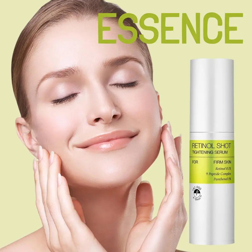 RETINOL SHOT Anti-wrinkle Essence Anti Aging Fade Fine Line Lifting Firming Repair Smooth Moisturizing Nourish Tighten Skin Care
