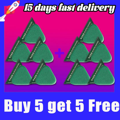 Herbal Extracts Arborvitae Leaf and Usmal Grass Shampoo Bar, Cleaning, Oil Control, Thickening Hair Shampoo Bar