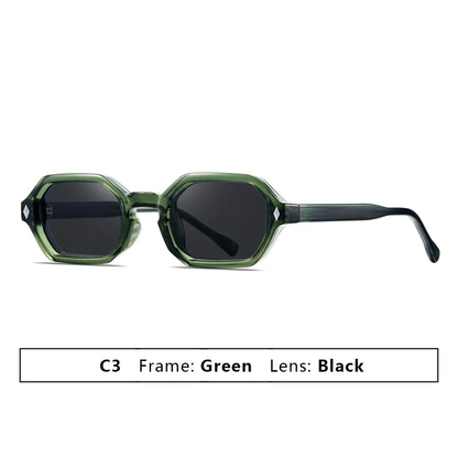 Fashion New Sunglasses European and American Style Square Small Frame Unisex Outdoor Street Photography Sunshade Sunglasses
