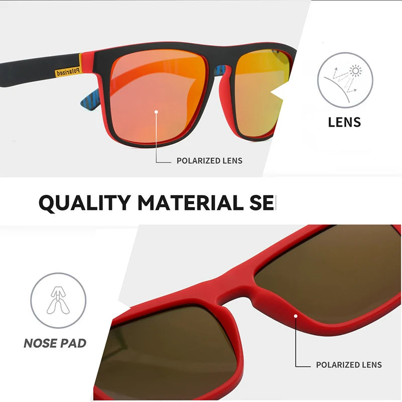 XIAOMI UV Protection Polarized Sunglasses High-End Fashion Outdoor Fishing Cycling Retro Designer Sun Glasses UV400 Eyewear 2025