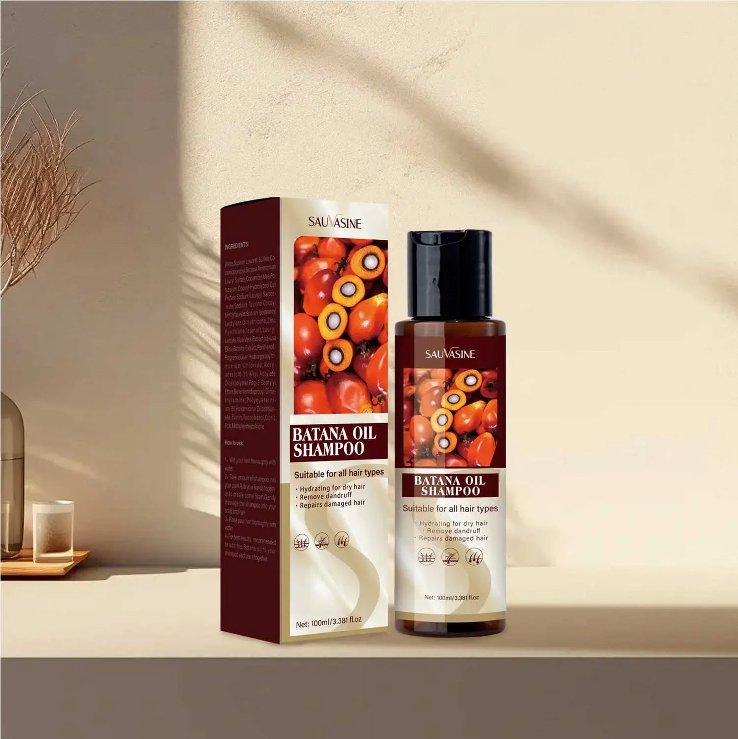 Batana Oil Hair Conditioner Nourishing moisturizing Repairing Strengthens Roots Smoothing Hair Conditioner Hair Care for Women