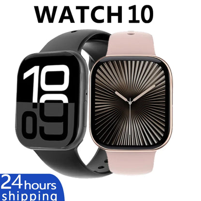 GPS Smart Watch Men For Apple Watch 10 Series Always On Display Body Temperature BT Call NFC Women Smartwatch For IOS Android