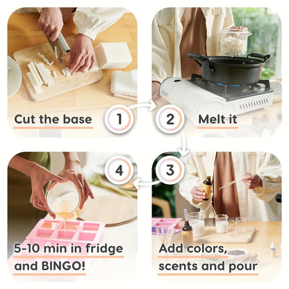 1lb/454g Aloe Vera Soap Base, Gentle Premium Soap Base For Crafting Artisan Soaps, DIY Handmade Soap, SLS/SLES free