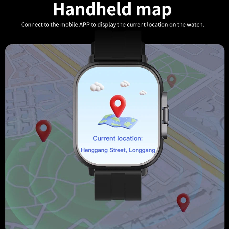 2025 Smart Watch 2 in 1 With Earphone Smartwatch Bluetooth Call NFC Men Watch GPS Track Heart Rate Monitor Play Music SmartWatch