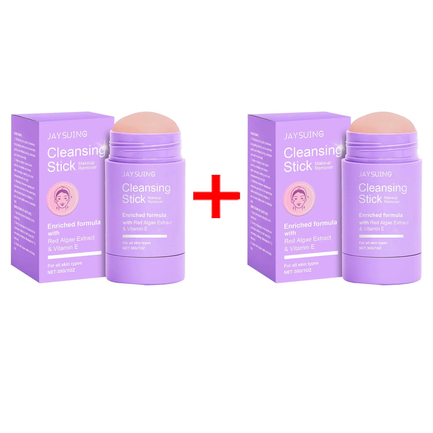 Makeup Remover Stick Cleansing Balm Gentle Lip Eye Makeup Travel Removes Pore Control Nourish Skin Refreshing Facial Cleanser