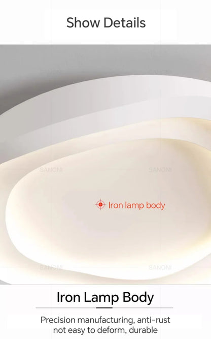 Modern LED Ceiling Lamp for Living Dining Room Study Bedroom Geometry Ceiling Lights Indoor Home Decor Lighting Fixture Luster