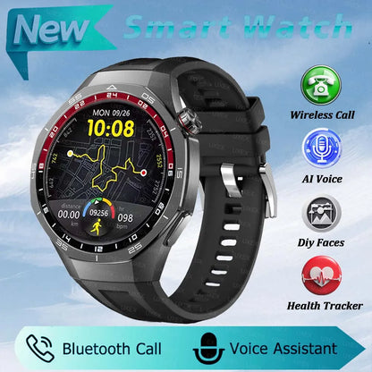 Business Watch Pro Smart Watch 1.52 HD Full Screen GPS Tracker Wireless Call Health Tracker Christmas Gift Smartwatch Men Women