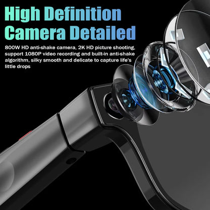 AIMB Smart Glasses AI Voice Assistant Bluetooth Call With HD Camera Fashion Glasses Outdoor Sports Sunglasses for Men Women