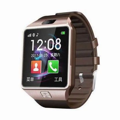 DZ09 Smart Watch Men Women Full Touch Screen Sport Waterproof Pedometer Smartwatch With Sim Card Android Watch Connected Whatsap