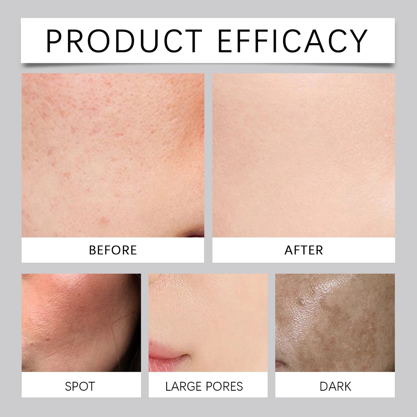 Enzyme Face Powder Wash Skin Oil Control Clean Facial Pores Remove Blackheads Pimples Brighten Skin Tone Long-lasting Freshness