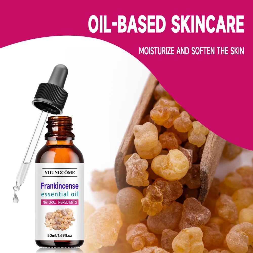 Frankincense Essential Oil Silky Smooth Hair Moisturizes and Softens Hair, Hair Care Essential Oil Prevents Improves Hair Loss