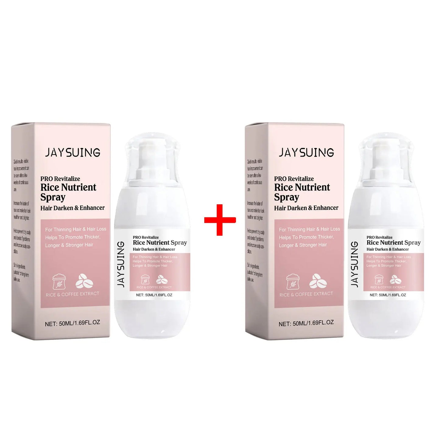 Fast Hair Growth Spray Fermented Rice Water Serum Prevent Thinning Dry Frizzy Repair Refreshing Anti Hair Loss Treatment Product