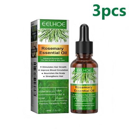 EELHOE Rosemary Oil Hair Growth Products Anti Hair Loss Treatment for Damaged Hair Care Soft Smooth Rosemary Essential Oil 30ml