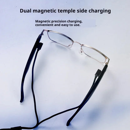 AI Bluetooth Glasses Translation, Listening Calling Driving Open Voice Smart Glasses Prescription Glasses Men's Sunglasses