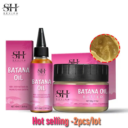 2023 Batana Hair Growth Oil For Black Women 100% Natural Batana Butter For Hair Loss Treatment For Black Men & Women Hair Care
