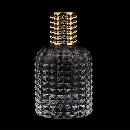 30/50Ml pineapple bottle perfume bottle glass spray bottle cosmetic spray sub-bottle grid empty bottle