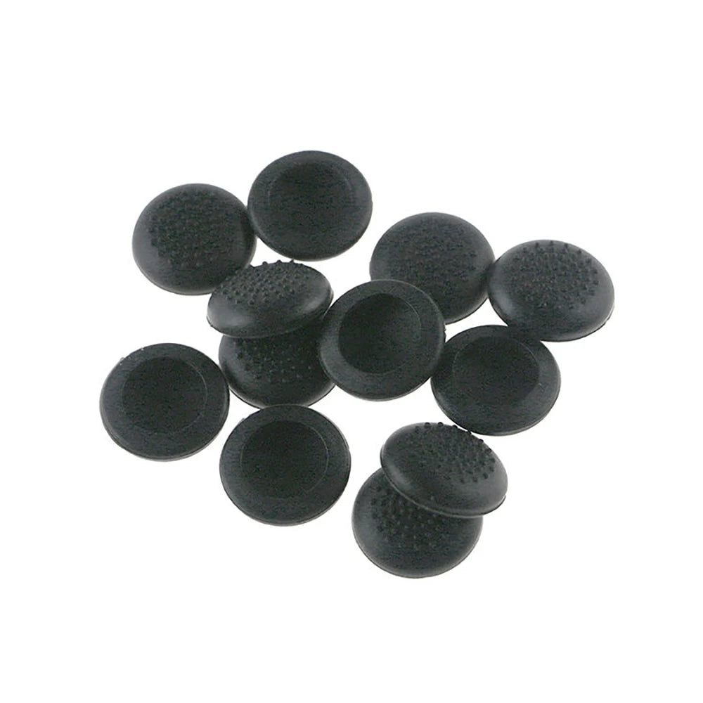 10Pcs For PS4 Joystick Protection Cap For PS3/PS5/XBOX360 Handle Multi-Point Anti-Slip Caps Black Gaming Accessories Replacement