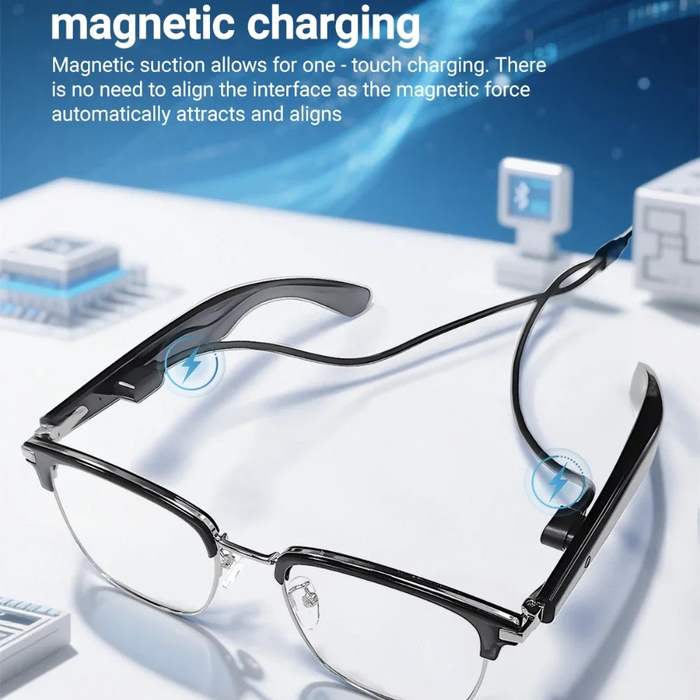 GT-33 Smart audio translation glasses with Bluetooth 5.3 headphones call noise reduction ultra long standby unisex