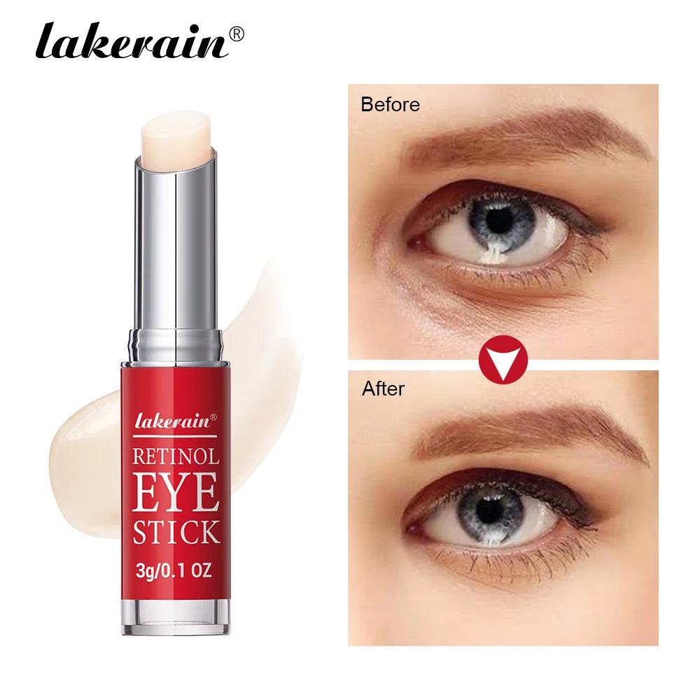 Lakerain Retinol Eye Cream Lifting Firming Anti-Wrinkle Remove Eye Bags Dark Circles Anti Aging Moisturizing Brighten Skin Care
