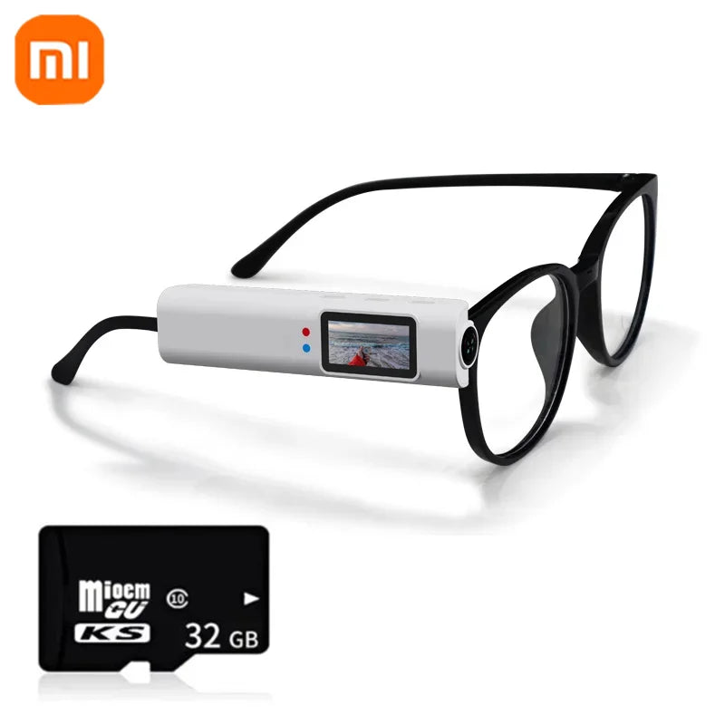 Xiaomi S110 FPV Eyeglasses Camera HD Video Shooting Micro-camera, 0.96'' IPS Screen 250mAh Battery WiFi APP Sound Recording