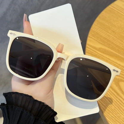 New Vintage Rectangle Glaases Frame Men Women Brand Designer Square Sunglasses Frame Fashion Luxury Sun Glasses Oculus UV400