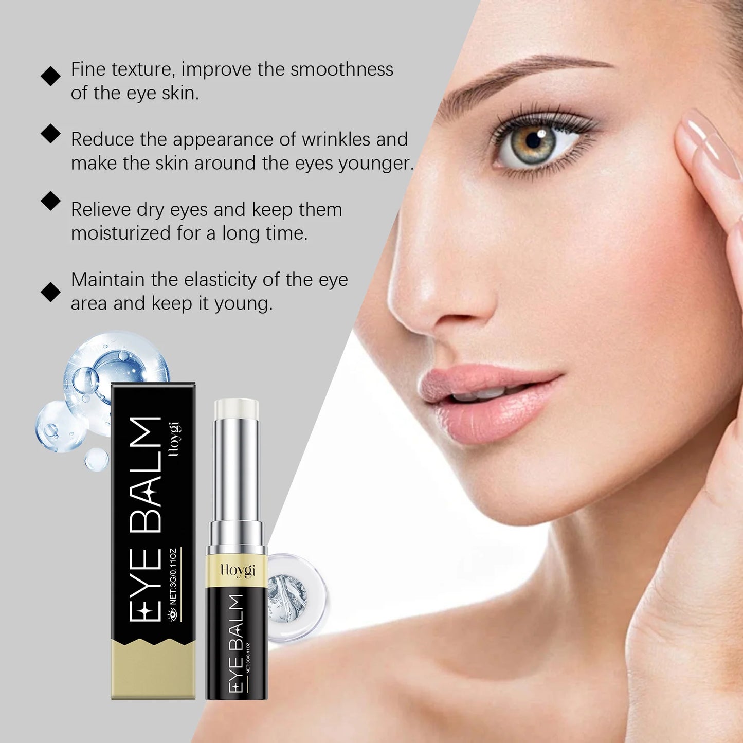 Retinol Eye Cream Anti Aging Wrinkle Skin Elasticity And Relieves Dark Circle Puffiness Moisturizing Firming Eye Care Products