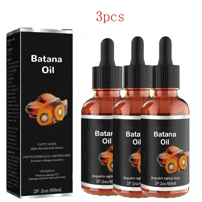 Natural Pure Batana Oil for Hair Growth Organic Hair Oil Promotes Healthy Hair Growth Strengthens Black Hair Nourishing 1/3/5pcs