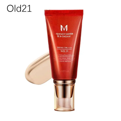 50ml Korean Cosmetic BB Liquid Foundation Concealer Cream Facial Makeup Skin-Nourishing Waterproof Oil Control Long-lasting