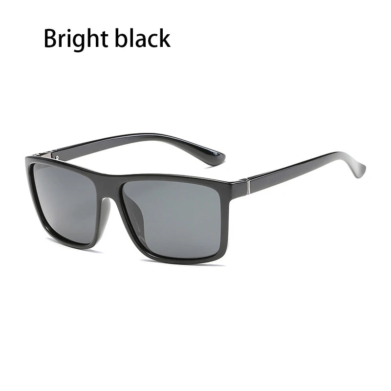 Luxury Square Vintage Polarized Sunglasses For Men Women Fashion Travel Driving Anti-glare Sun Glasses Male Eyewear UV400