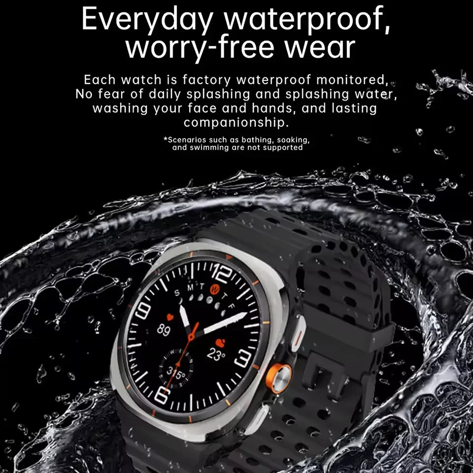 Next Generation U8 Smart Watch Ultimate 4G 5G SIM Card Video Calling GPS Compass WIFI Rotary Camera International 1480mAhBattery